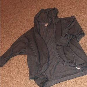 ABERCROMBIE Grey Bat Wing Sweater